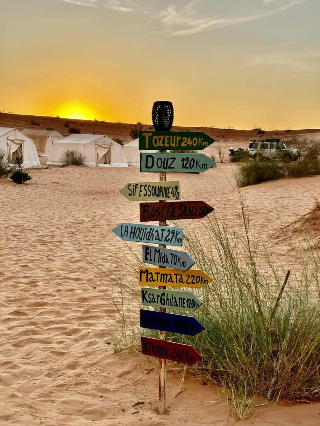 Отель Camp Abdelmoula Дуз Экстерьер фото